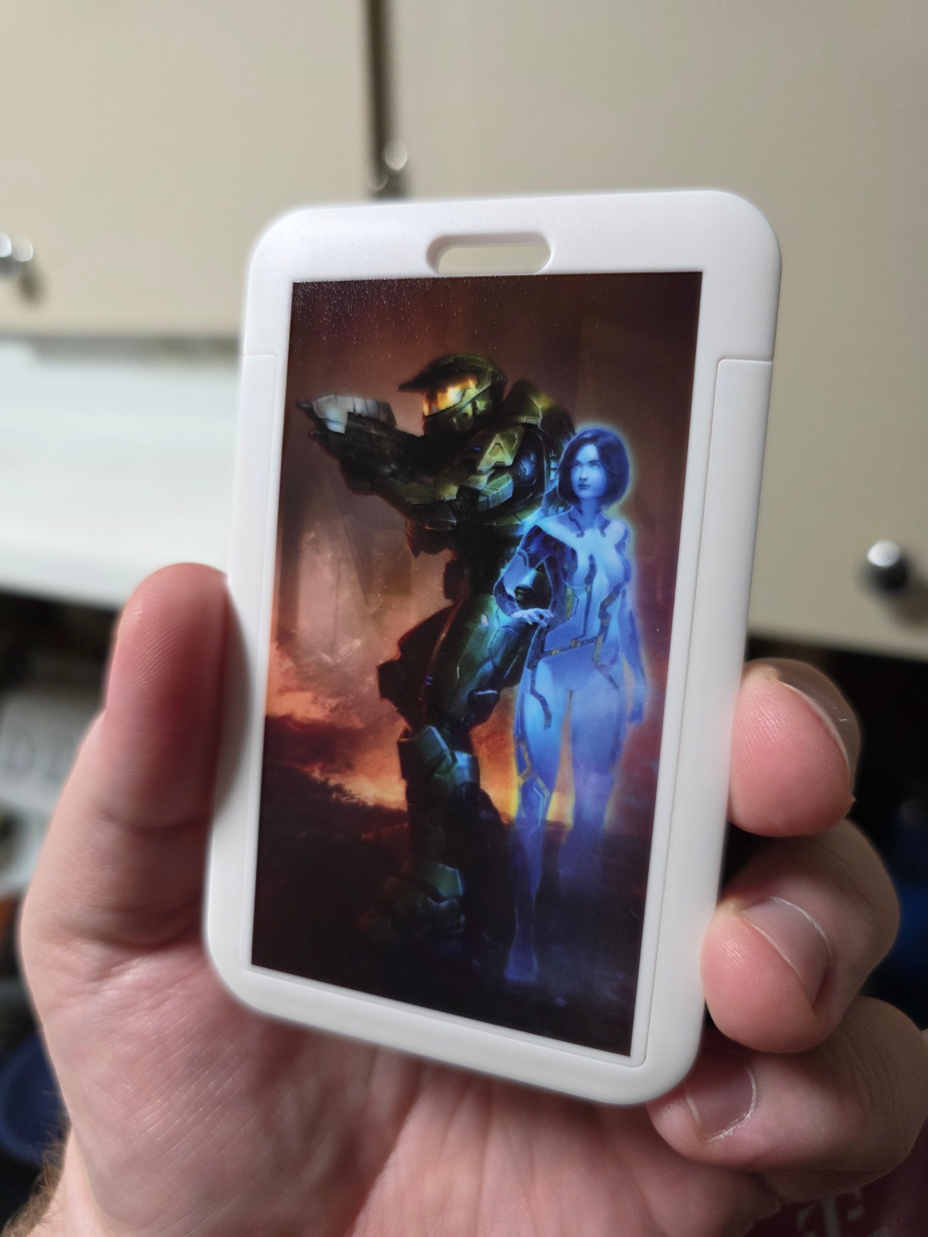 Black Custom Badge Holder