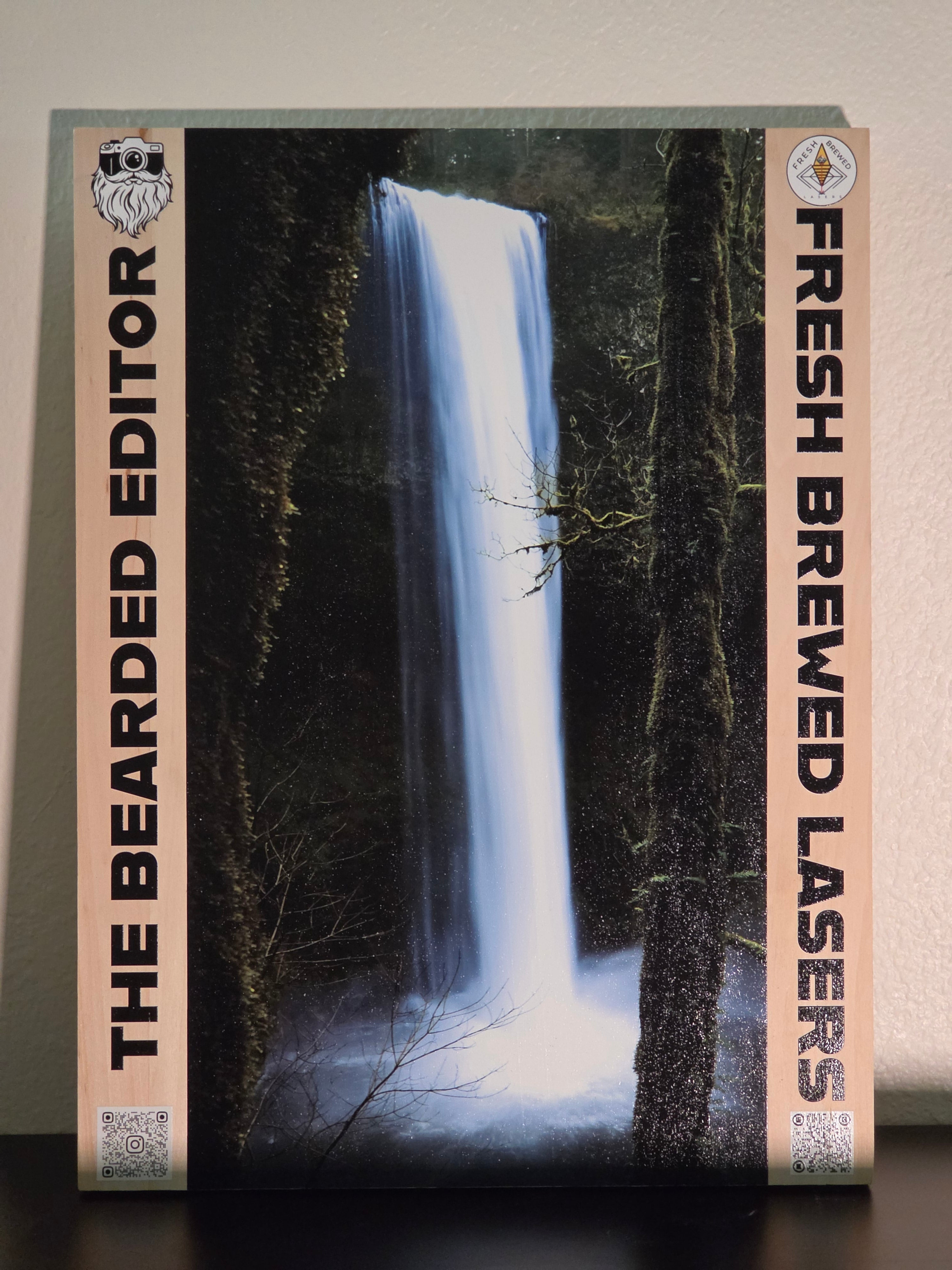 Custom Hardwood Portrait