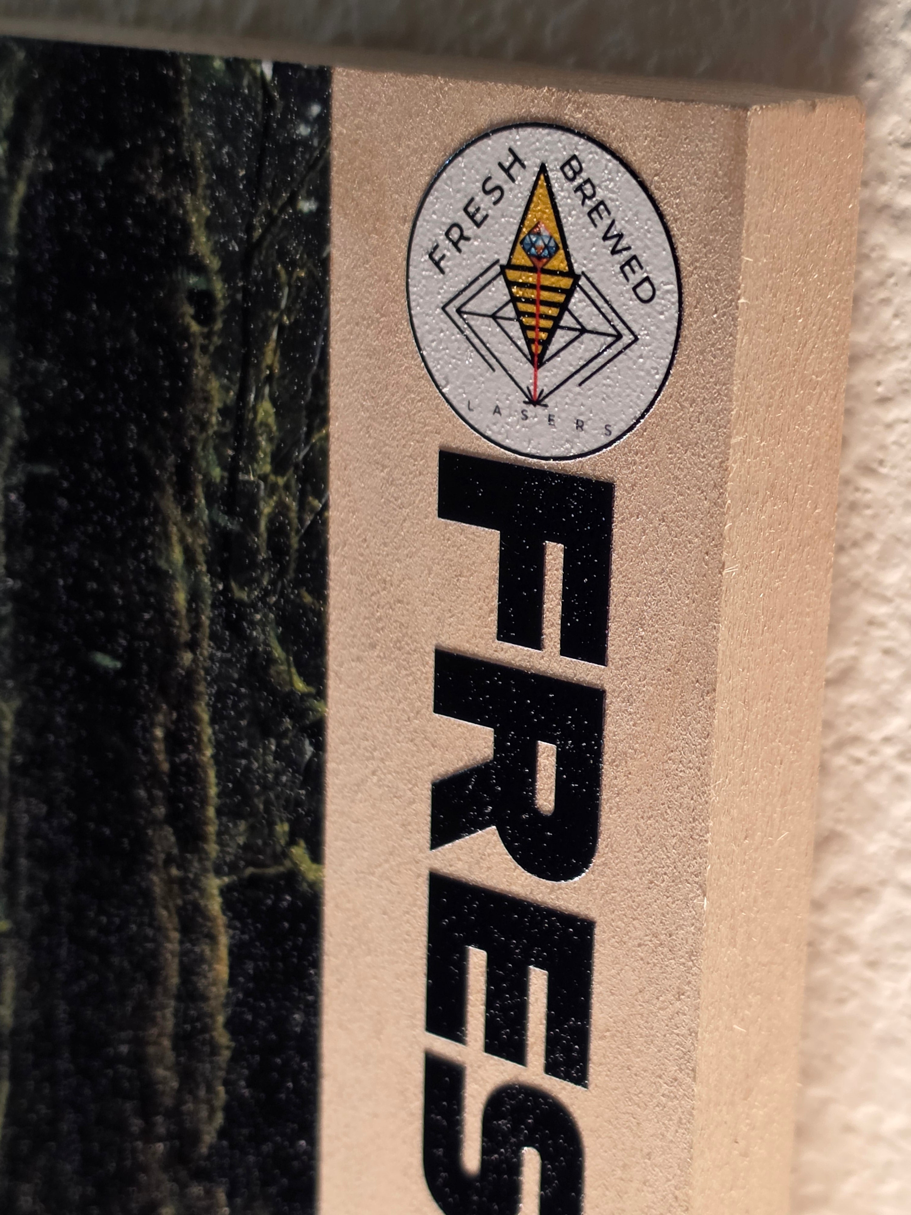 Custom Hardwood Portrait