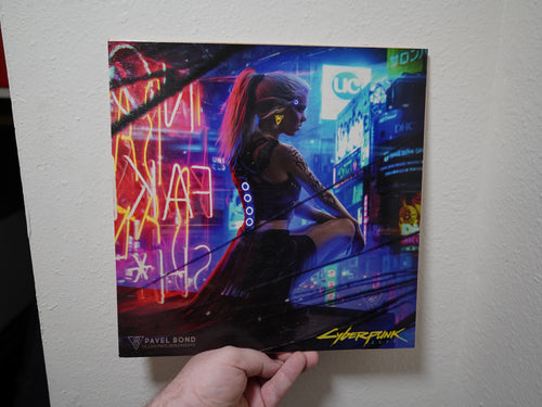 Custom Wood Portrait 12x12