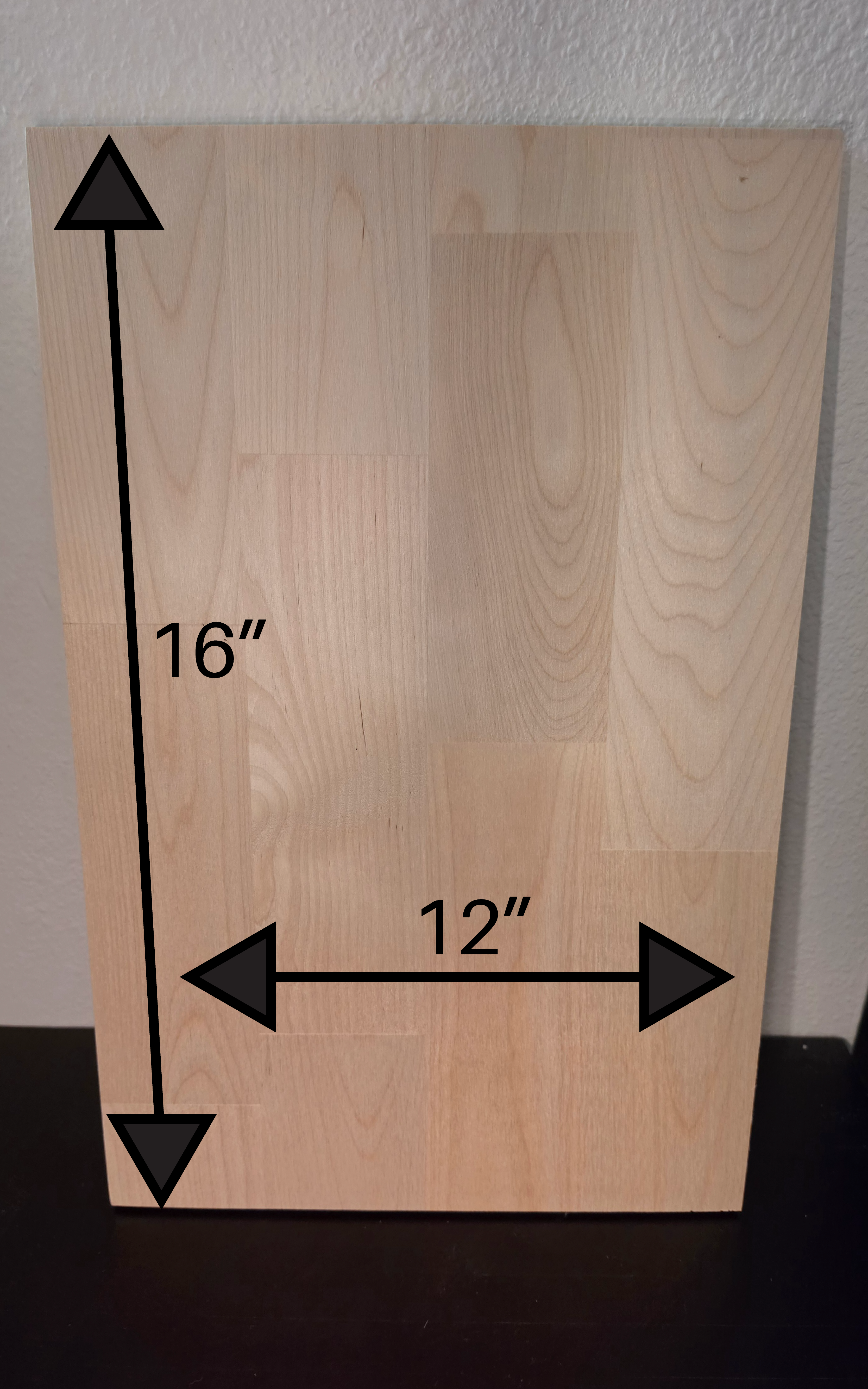 Custom Hardwood Portrait